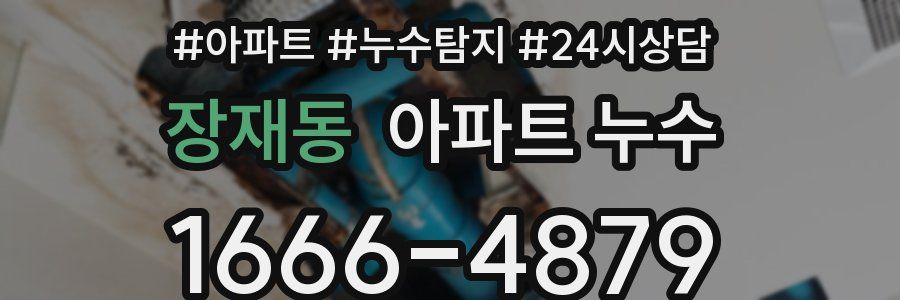 장재동 누수탐지