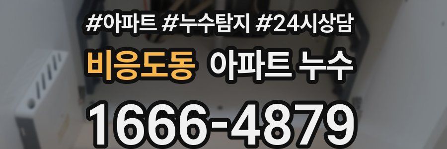 비응도동 누수탐지