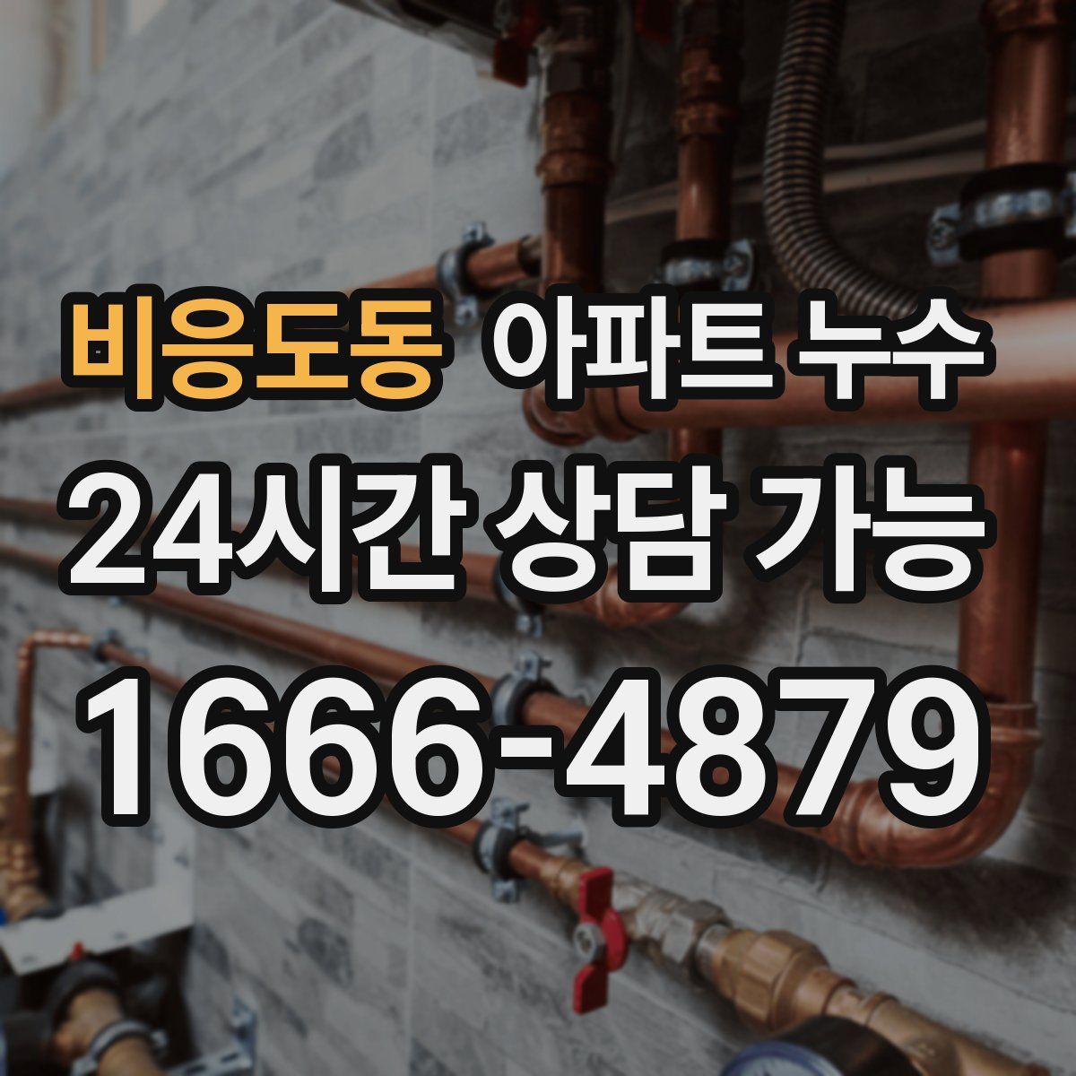 비응도동 아파트 누수탐지