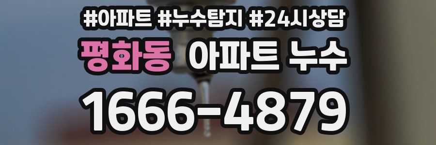 평화동 누수탐지