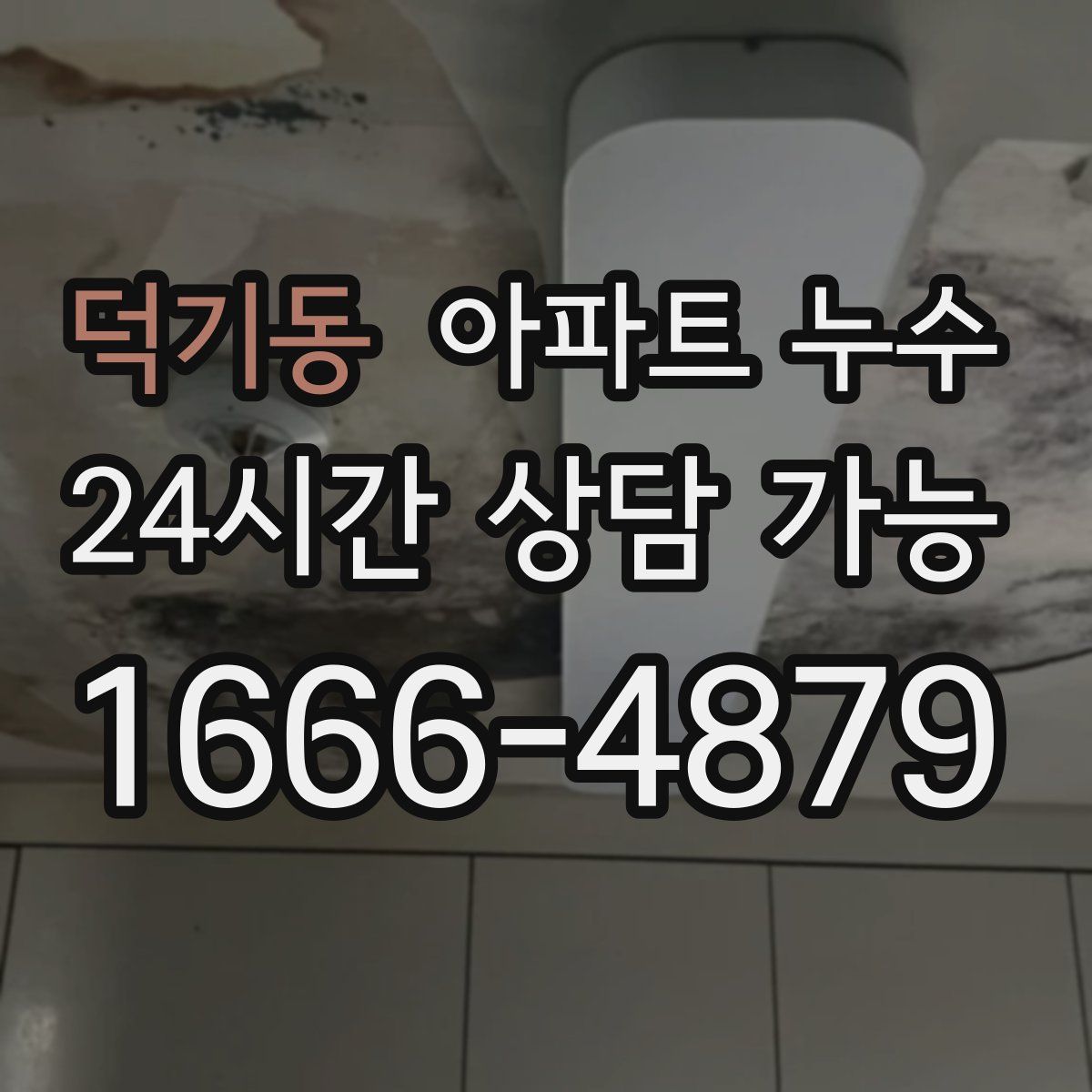 덕기동 아파트 누수탐지