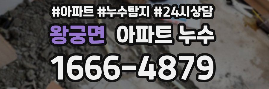 왕궁면 누수탐지