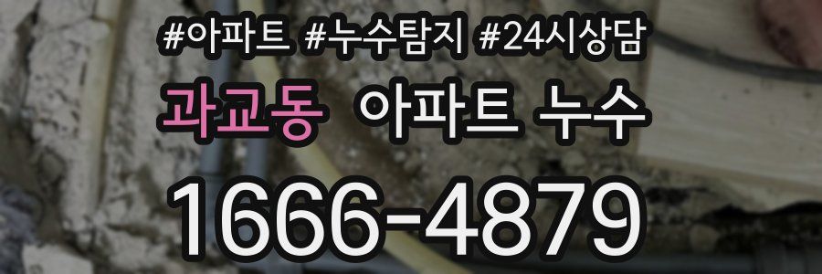 과교동 누수탐지