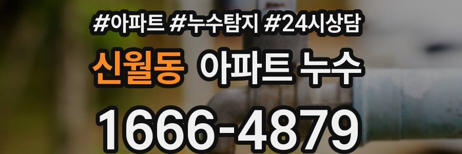 신월동 누수탐지