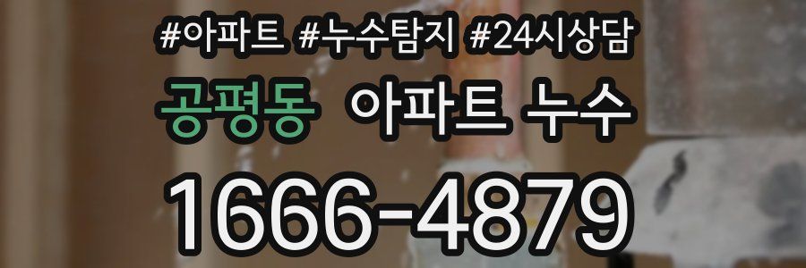 공평동 누수탐지