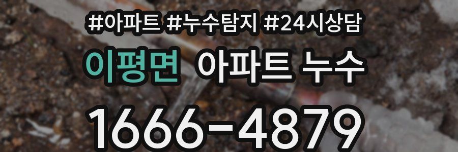 이평면 누수탐지