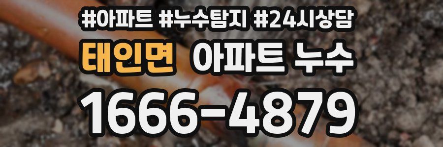 태인면 누수탐지