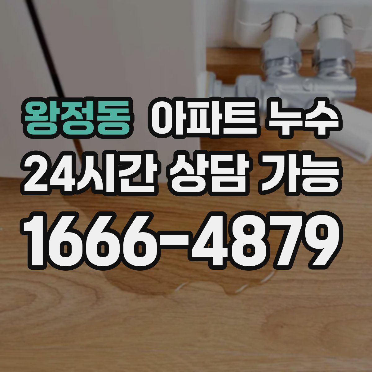 왕정동 아파트 누수탐지