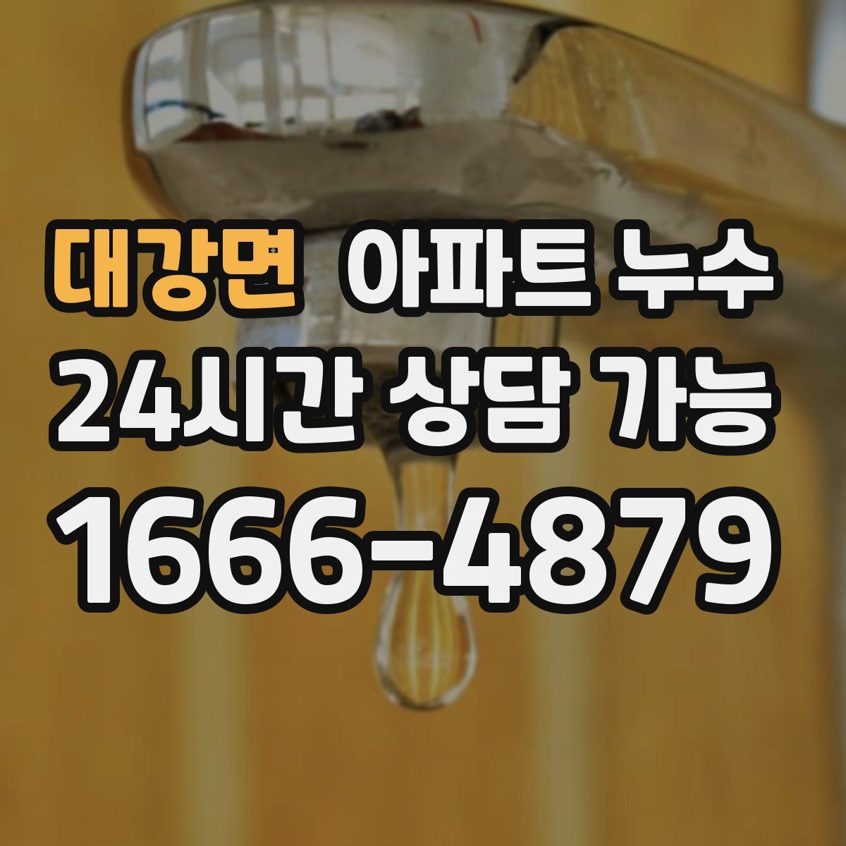 대강면 아파트 누수탐지