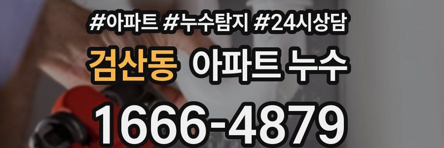 검산동 누수탐지