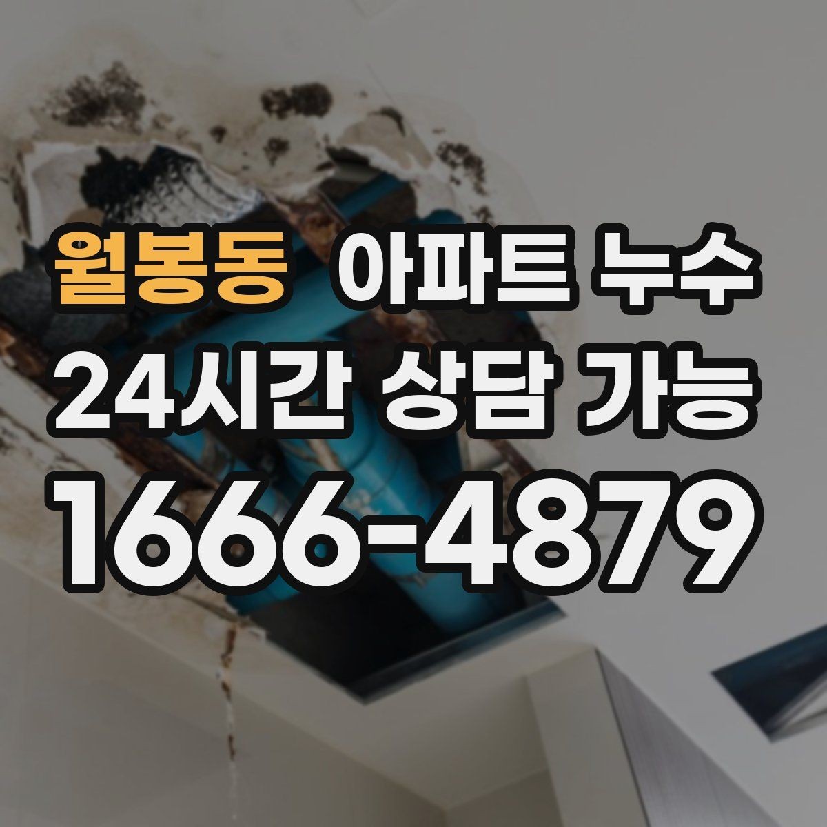 월봉동 아파트 누수 콘센트 주변 젖음이 의심될 때