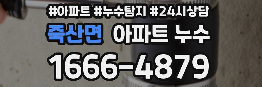 죽산면 누수탐지