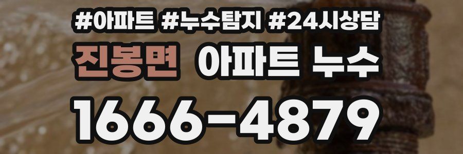 진봉면 누수탐지