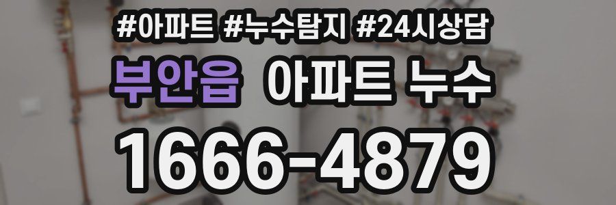 부안읍 누수탐지