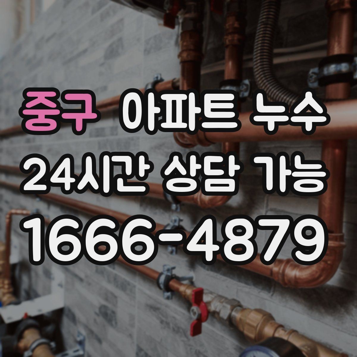 중구 아파트 누수 주방 욕실 베란다별 점검 포인트