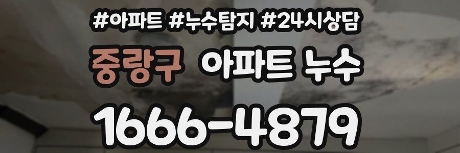 중랑구 누수탐지