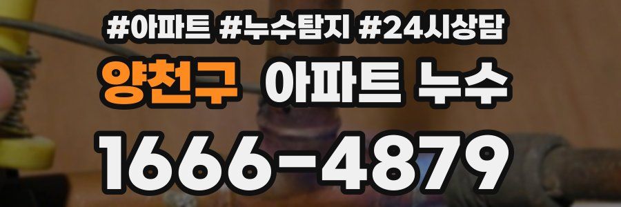 양천구 누수탐지