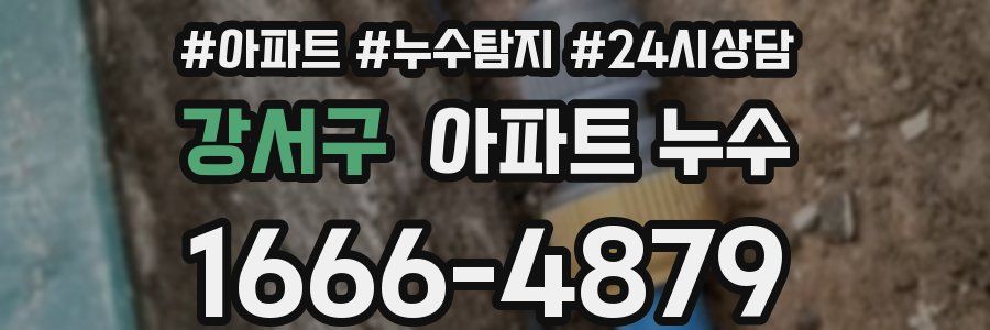 강서구 누수탐지