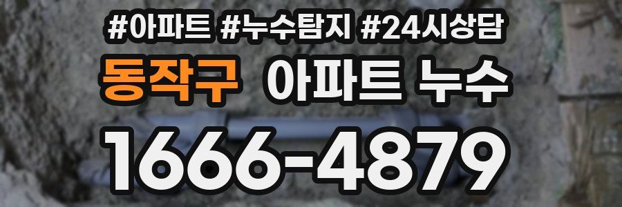 동작구 누수탐지
