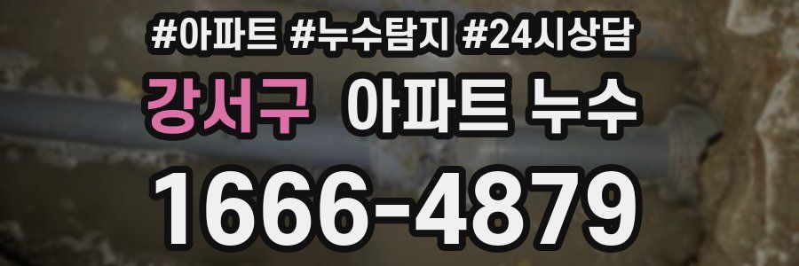 강서구 누수탐지