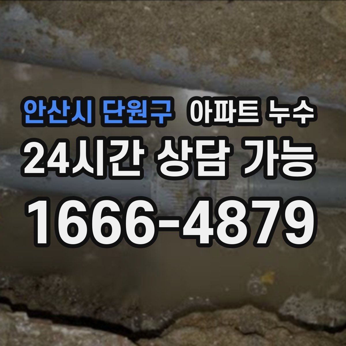 안산시 단원구 아파트 누수 욕실 앞 매트가 계속 젖을 때