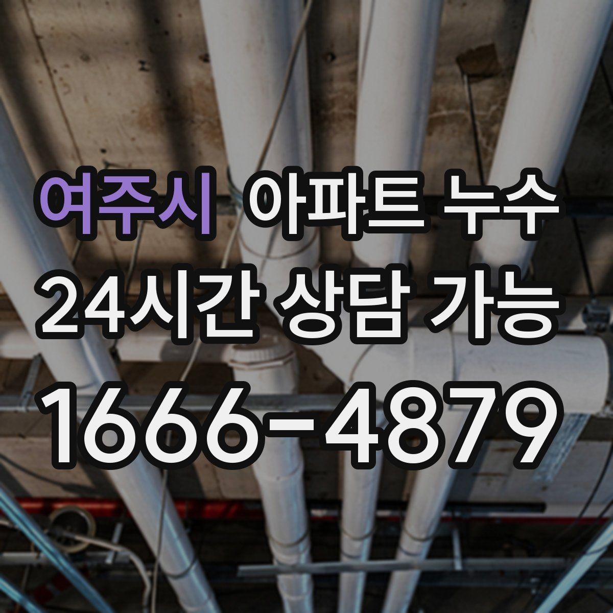 여주시 아파트 누수 세탁기 주변 바닥이 젖을 때