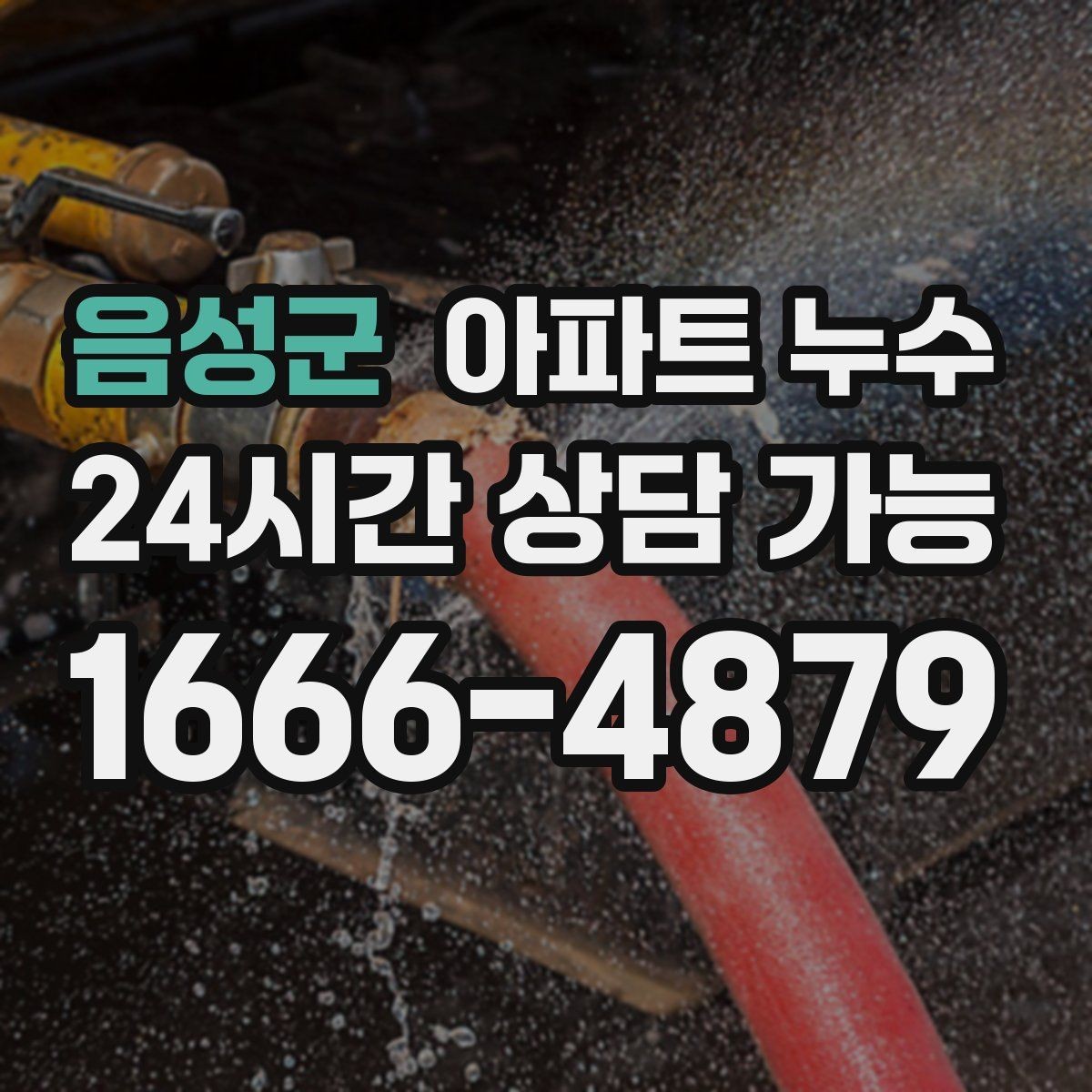 음성군 아파트 누수 물소리 들릴 때 확인해야 하는 포인트