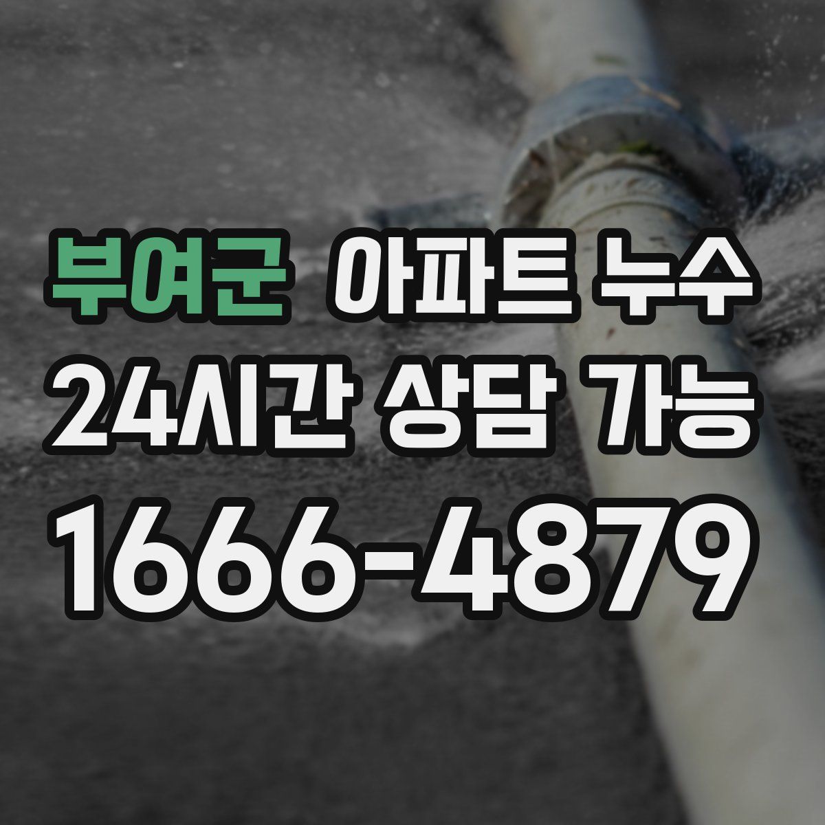 부여군 아파트 누수탐지