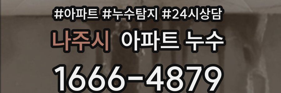 나주시 누수탐지