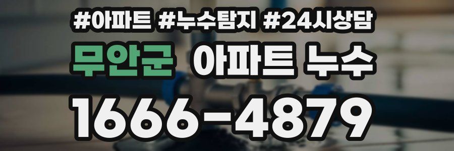 무안군 누수탐지