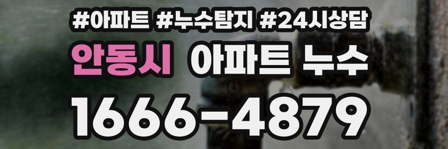 안동시 누수탐지