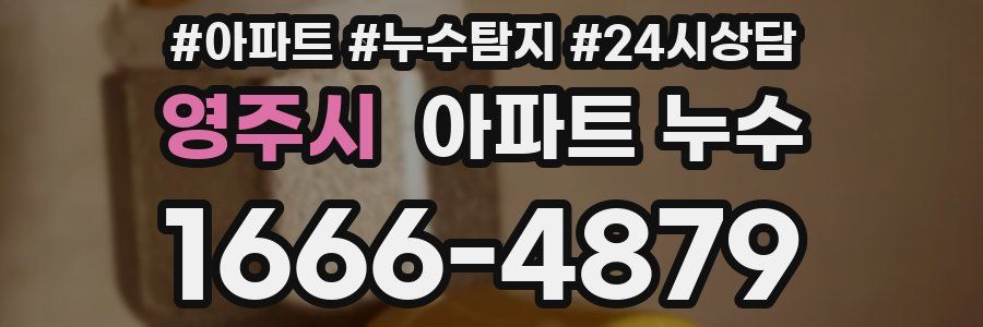 영주시 누수탐지