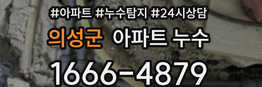 의성군 누수탐지