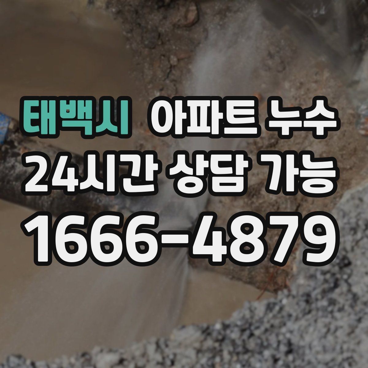 태백시 아파트 누수 방 한쪽 벽이 젖고 차가울 때