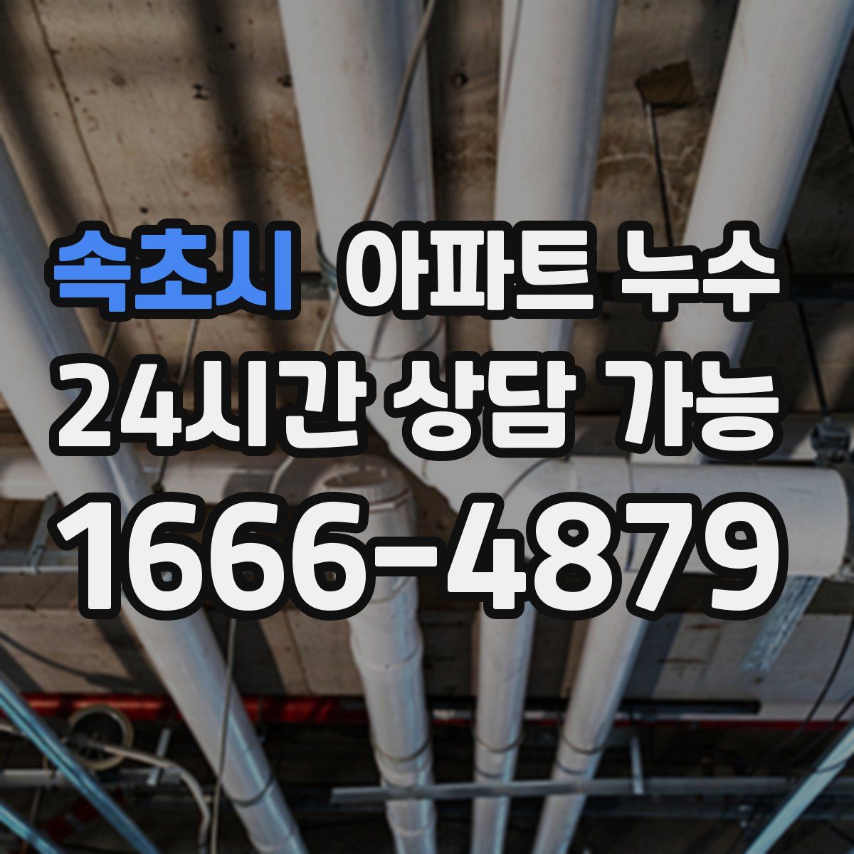 속초시 아파트 누수탐지