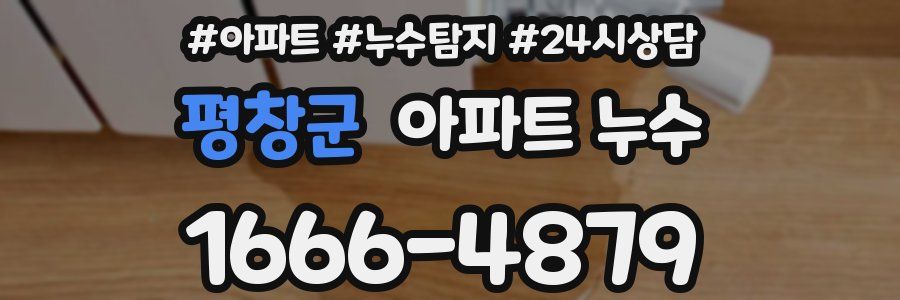 평창군 누수탐지