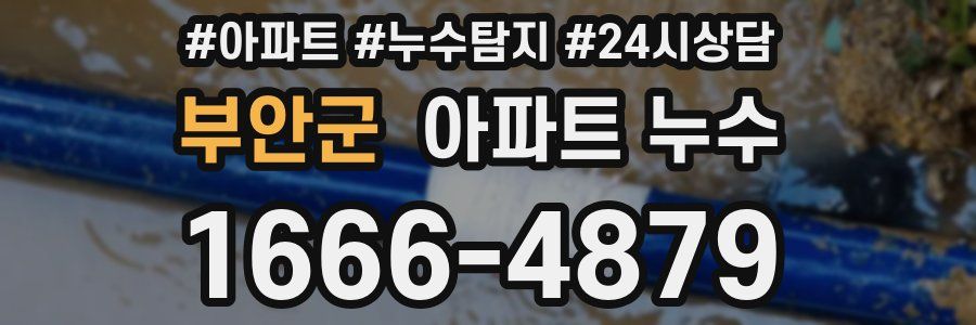 부안군 누수탐지