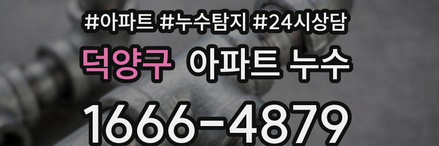 덕양구 누수탐지