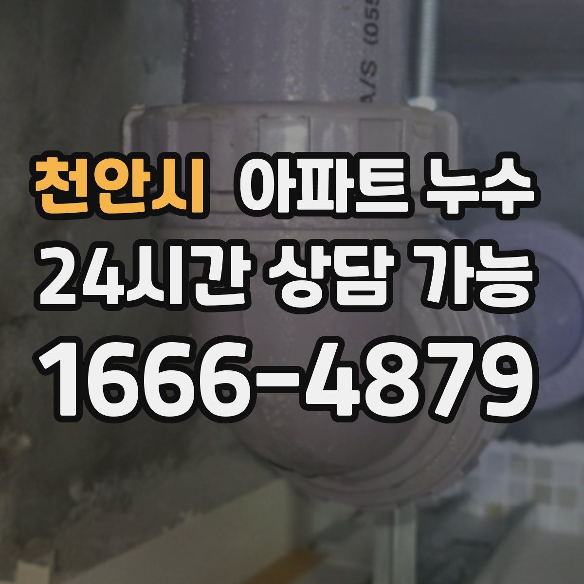 천안시 아파트 누수탐지