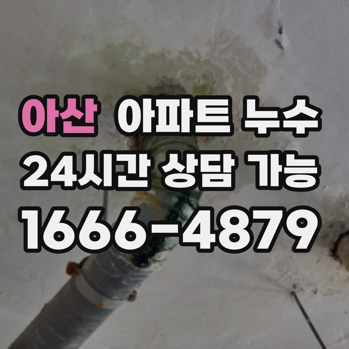 아산 아파트 누수탐지