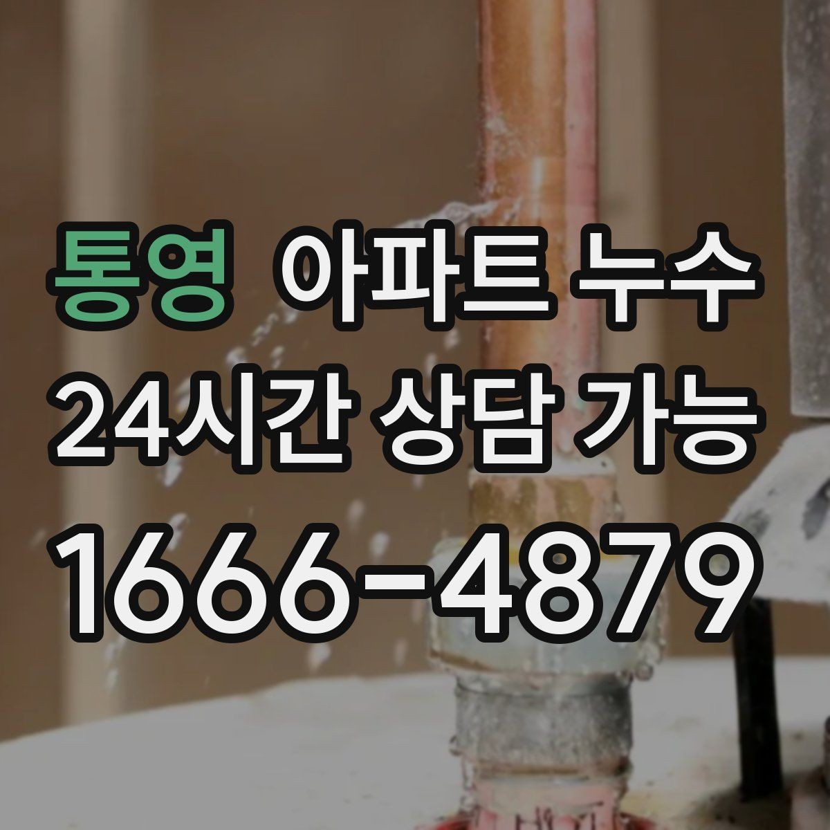 통영 아파트 누수 피해 확산 전 점검으로 끝내는 방법