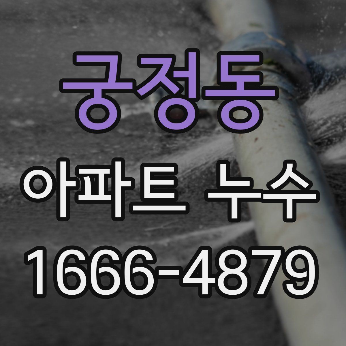 궁정동 아파트 누수 세대 내부 결함과 외부 유입 구분
