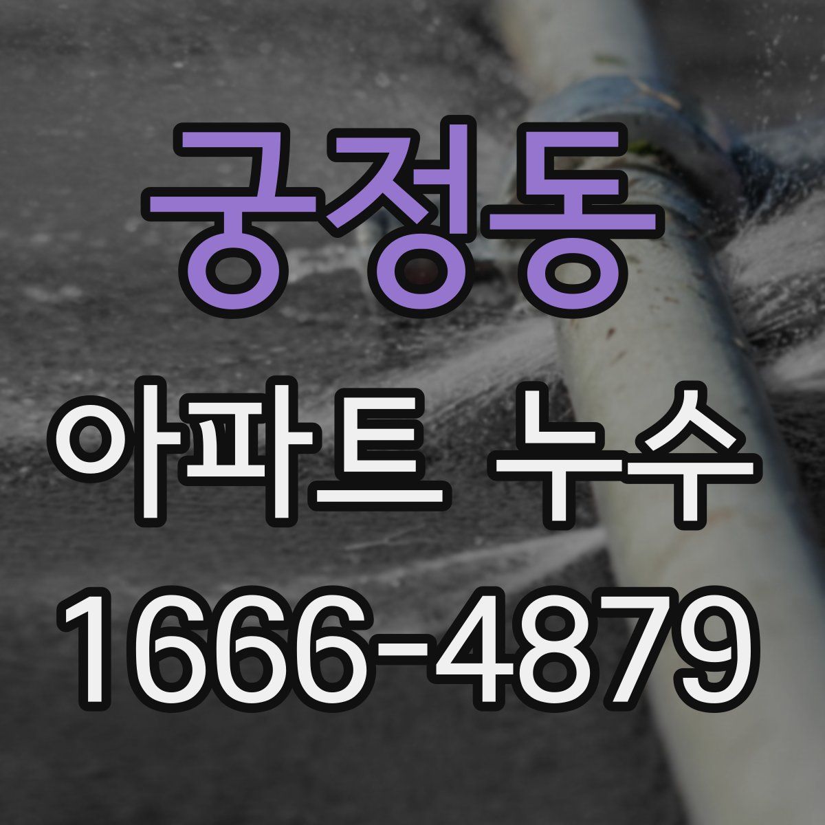 궁정동 아파트 누수