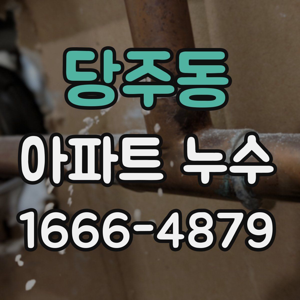당주동 아파트 누수