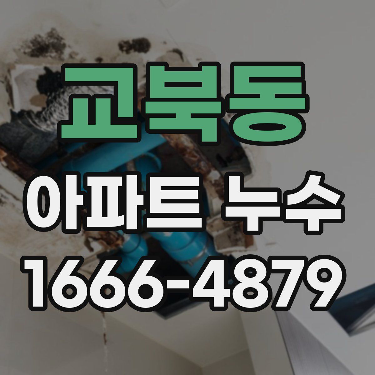 교북동 아파트 누수