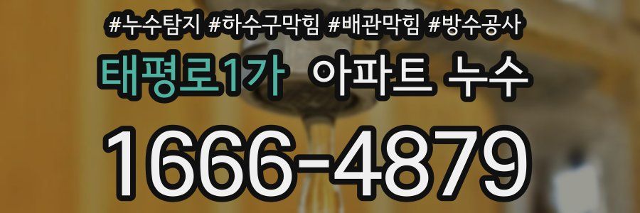 태평로1가 아파트 누수