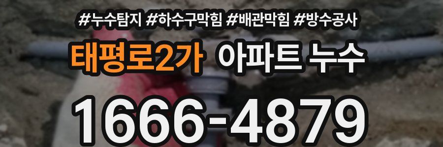 태평로2가 아파트 누수
