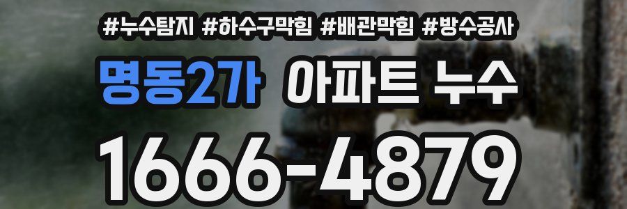 명동2가 아파트 누수
