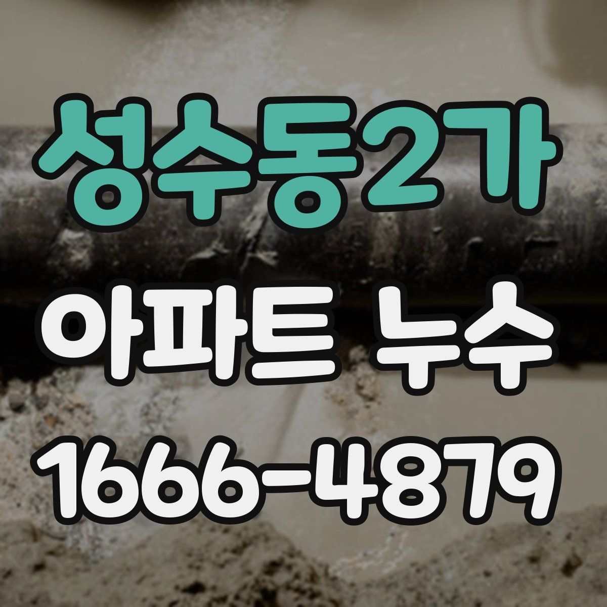 성수동2가 아파트 누수