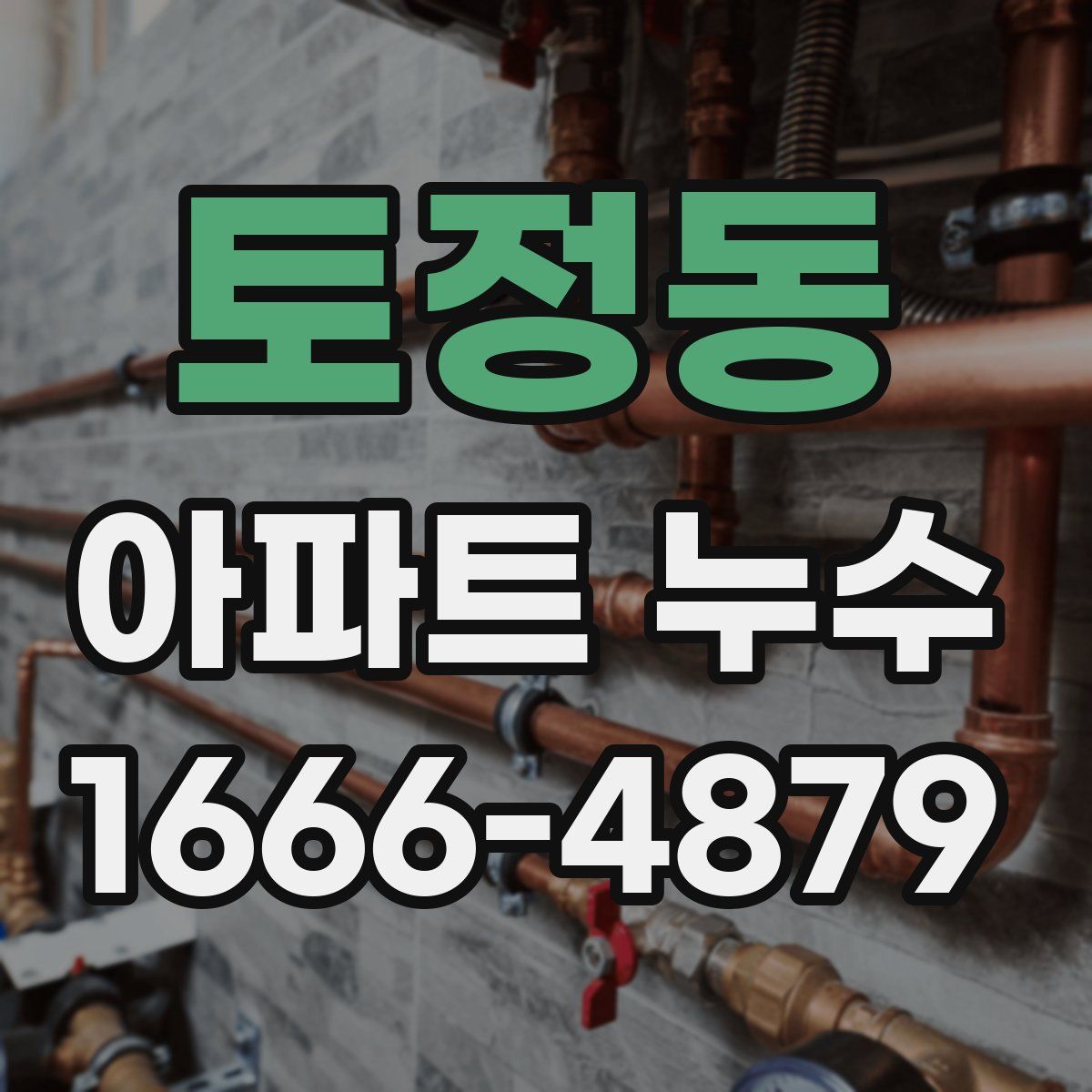 토정동 아파트 누수